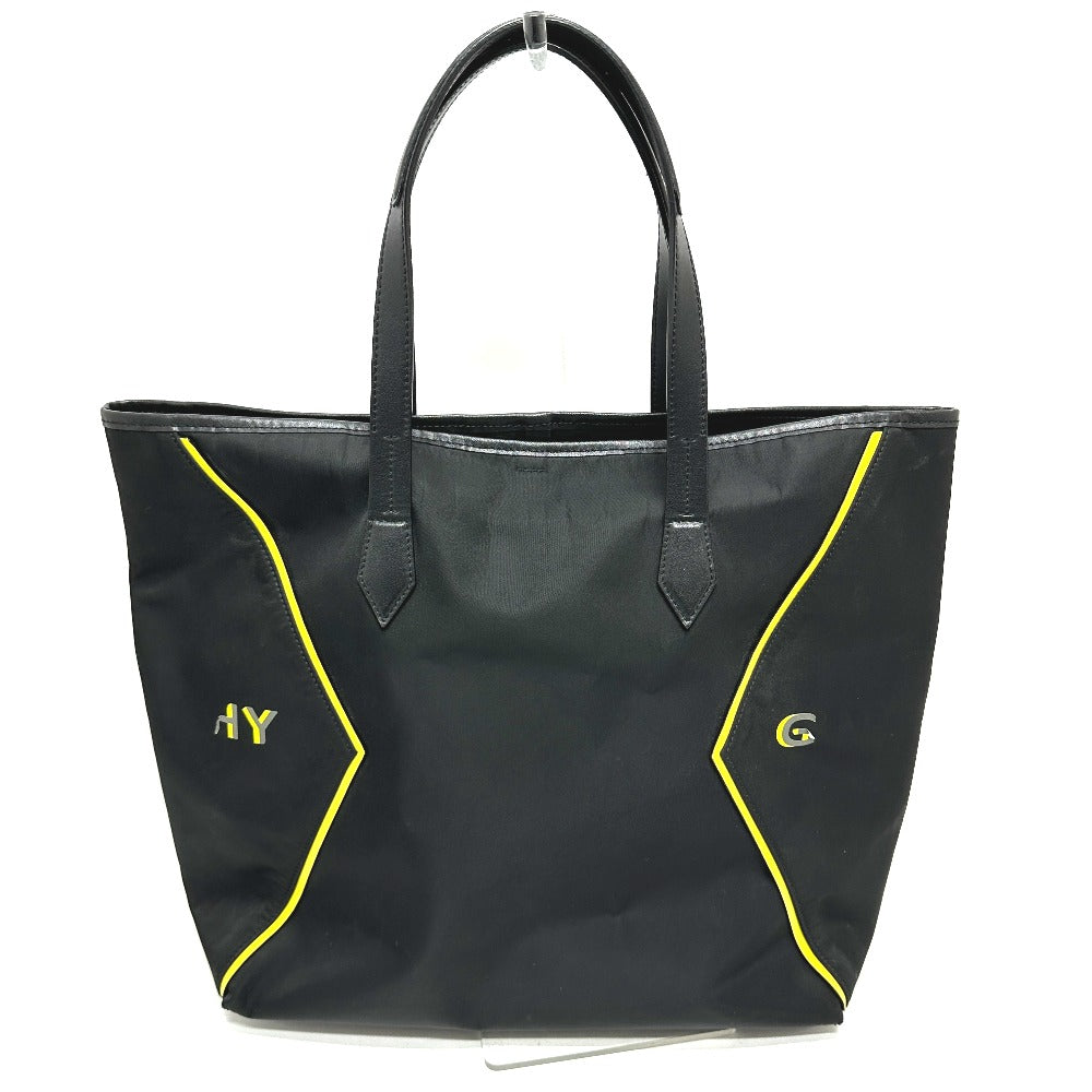 GIVENCHY Tote Bag Leather / nylon black logo