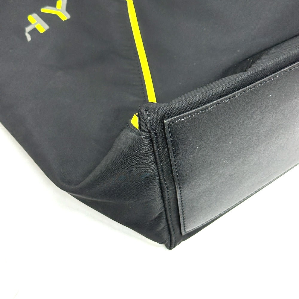 GIVENCHY Tote Bag Leather / nylon black logo