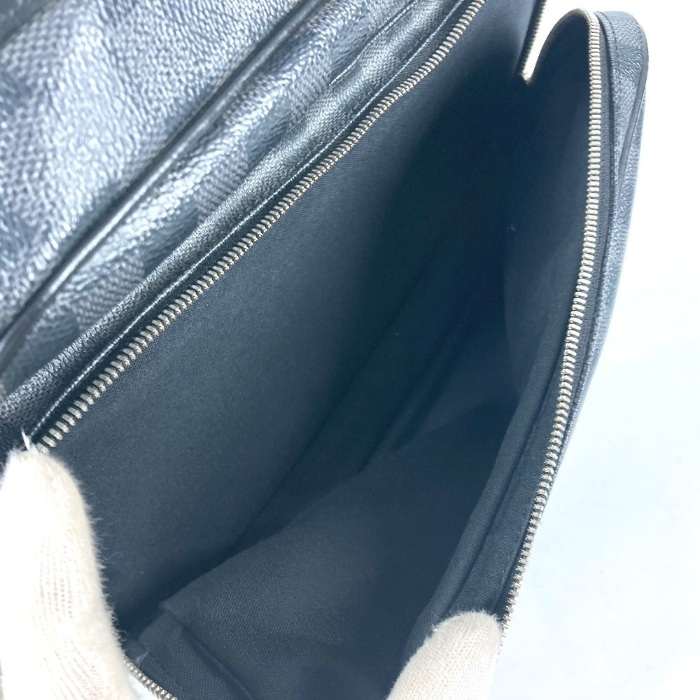 LOUIS VUITTON Shoulder Bag N45252 Damier Grafitto Canvas black Damier Grafitte Io unisex(Unisex) Used Authentic