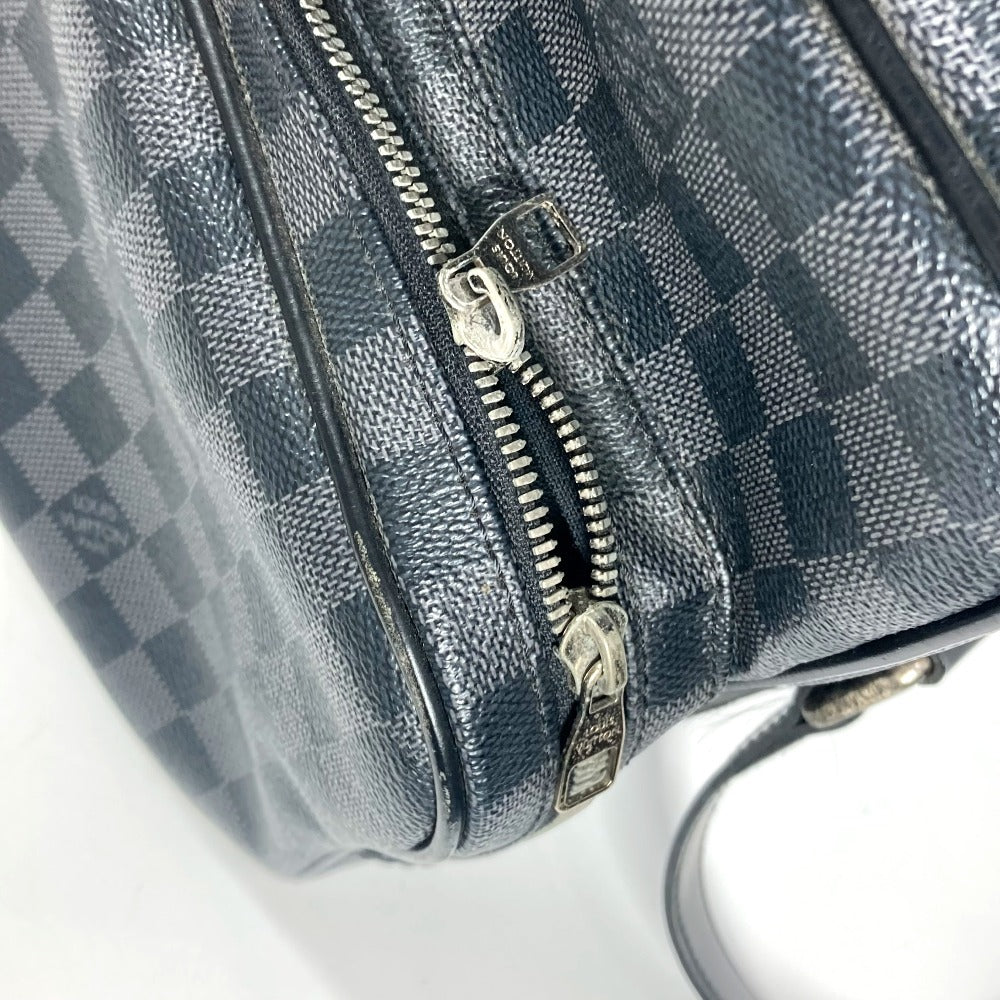 LOUIS VUITTON Shoulder Bag N45252 Damier Grafitto Canvas black Damier Grafitte Io unisex(Unisex) Used Authentic