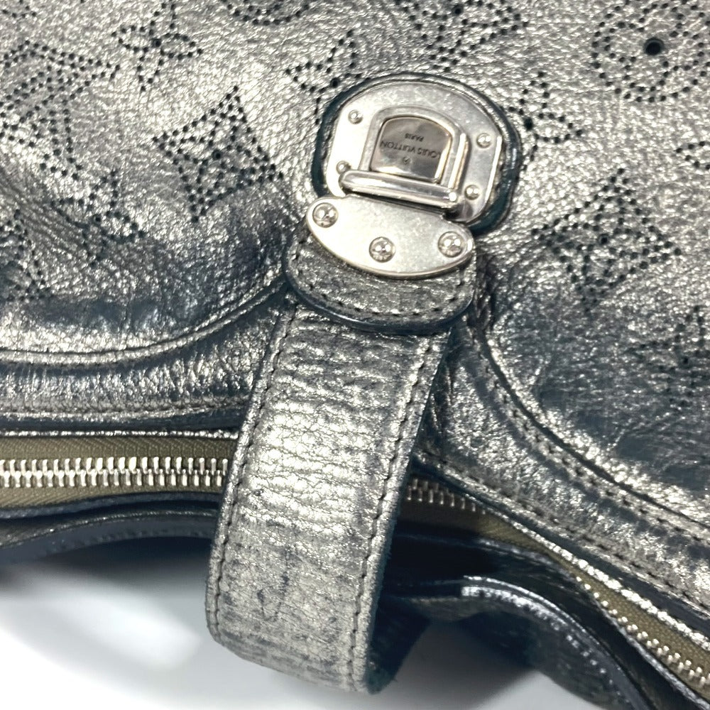 LOUIS VUITTON Shoulder Bag M95718 monogram mahina leather Silver Monogram Mahina Mahina XS