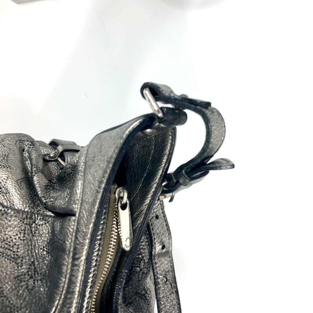 LOUIS VUITTON Shoulder Bag M95718 monogram mahina leather Silver Monogram Mahina Mahina XS