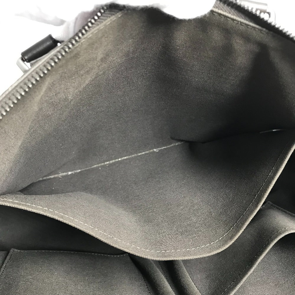 LOUIS VUITTON Business bag N41327 Damier Anfini Leather gray Damier Anfini Porto de Cumanjour PDJ
