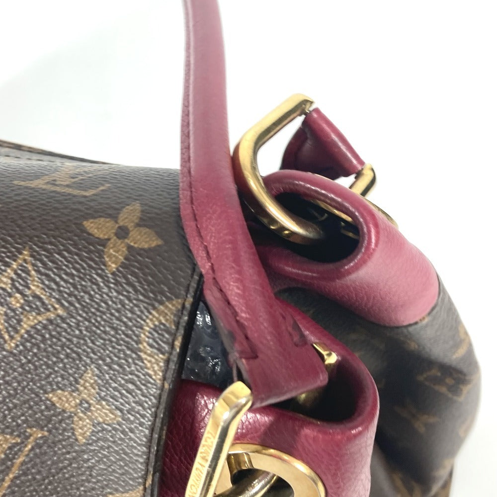 LOUIS VUITTON Shoulder Bag M40816 Monogram canvas purple Monogram Olympe Aurore