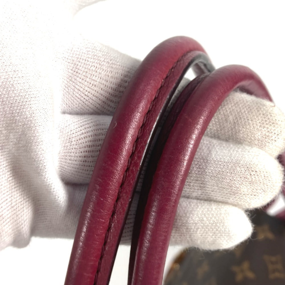LOUIS VUITTON Shoulder Bag M40816 Monogram canvas purple Monogram Olympe Aurore