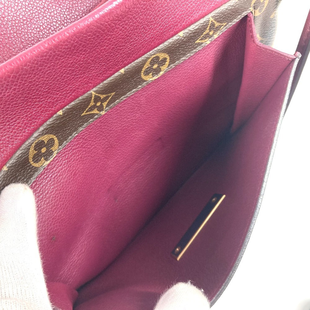 LOUIS VUITTON Shoulder Bag M40816 Monogram canvas purple Monogram Olympe Aurore