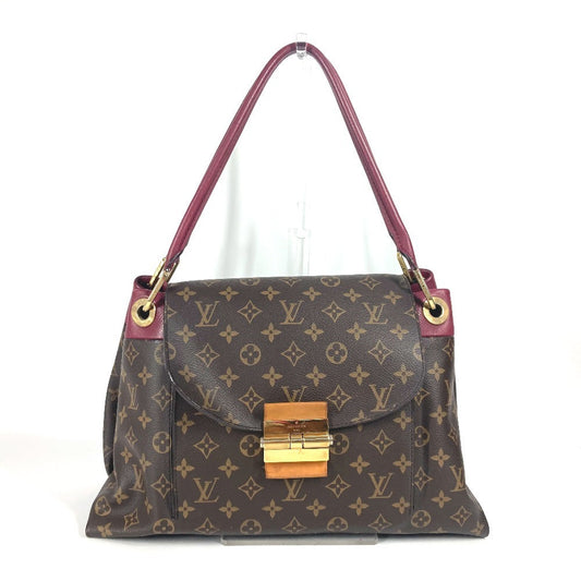 LOUIS VUITTON Shoulder Bag M40816 Monogram canvas purple Monogram Olympe Aurore