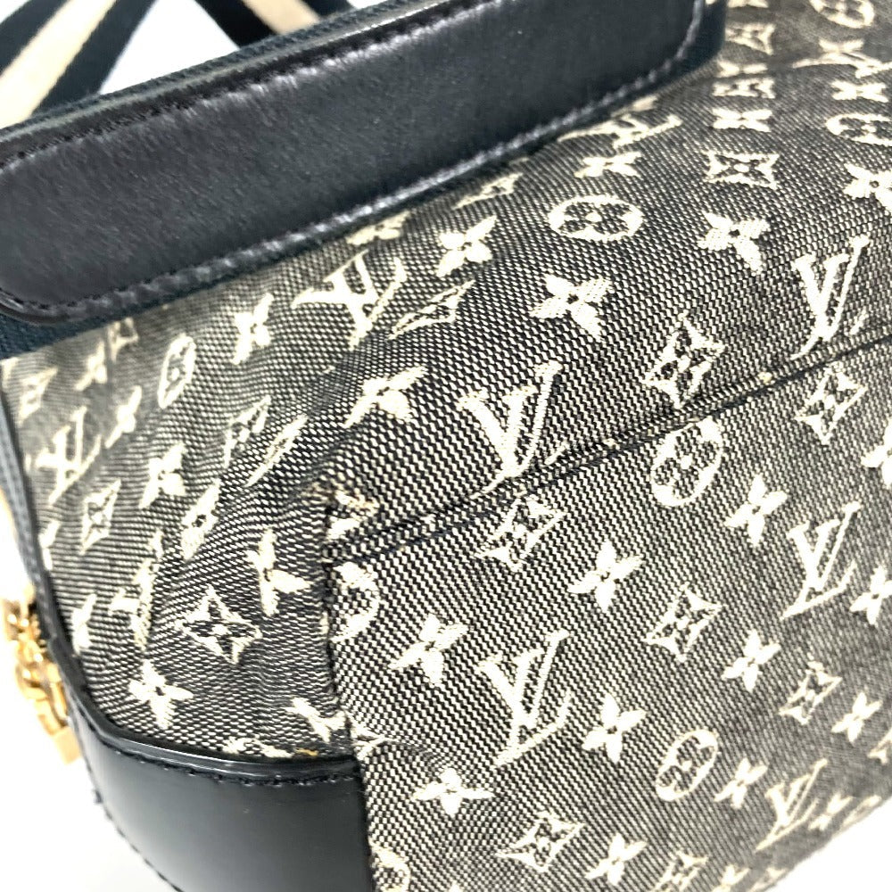 LOUIS VUITTON Handbag Monogram mini canvas Navy Monogram mini Hippo Marie Kate