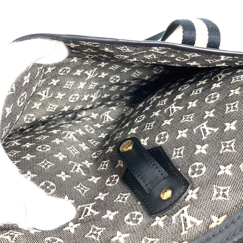 LOUIS VUITTON Handbag Monogram mini canvas Navy Monogram mini Hippo Marie Kate