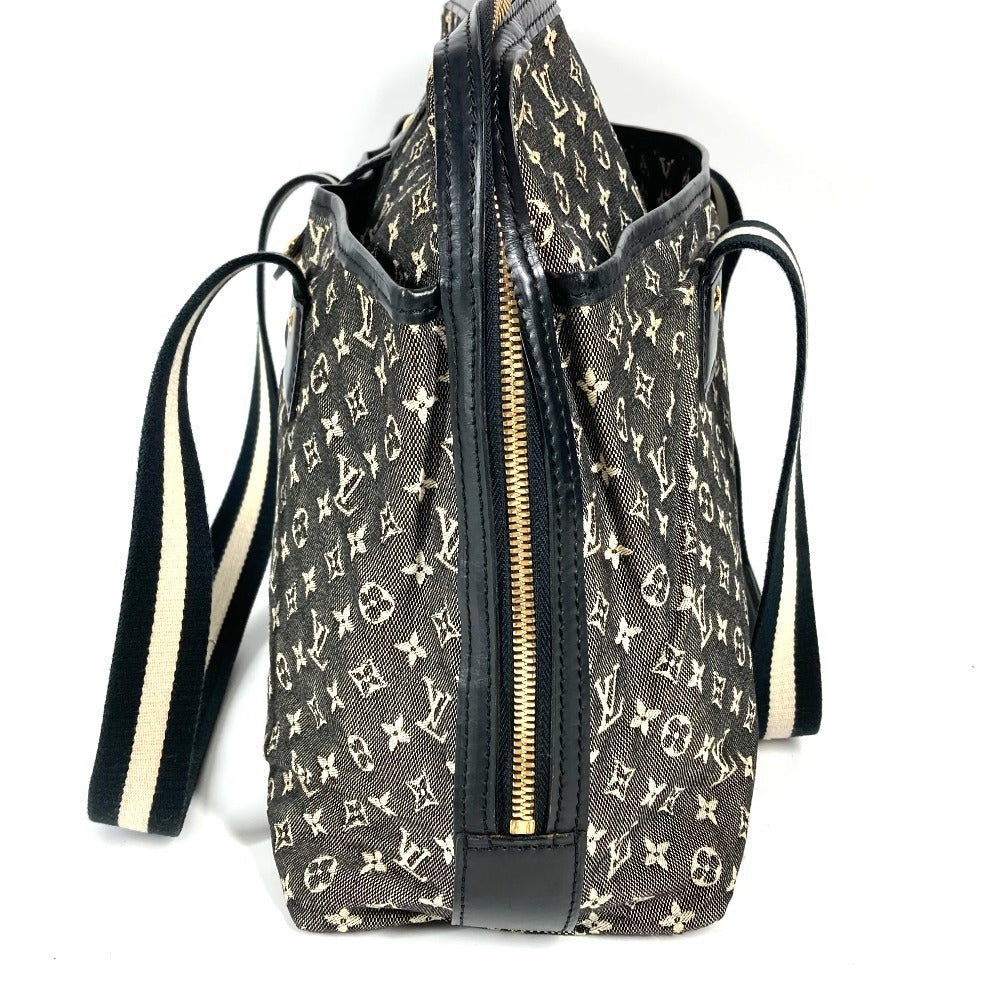 LOUIS VUITTON Handbag Monogram mini canvas Navy Monogram mini Hippo Marie Kate