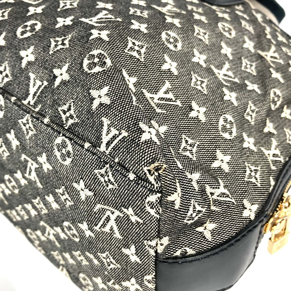 LOUIS VUITTON Handbag Monogram mini canvas Navy Monogram mini Hippo Marie Kate
