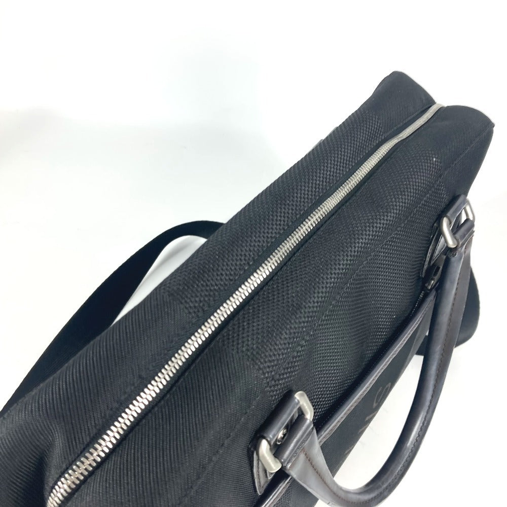 LOUIS VUITTON Business bag M93082 Damier Jean Canvas black Damier Geant 2WAY Bag Shoulder Bag Yak mens Used Authentic