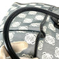 LOEWE Business bag Leather / canvas black Anagram total logo