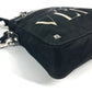 VALENTINO Shoulder Bag Nylon black logo studs