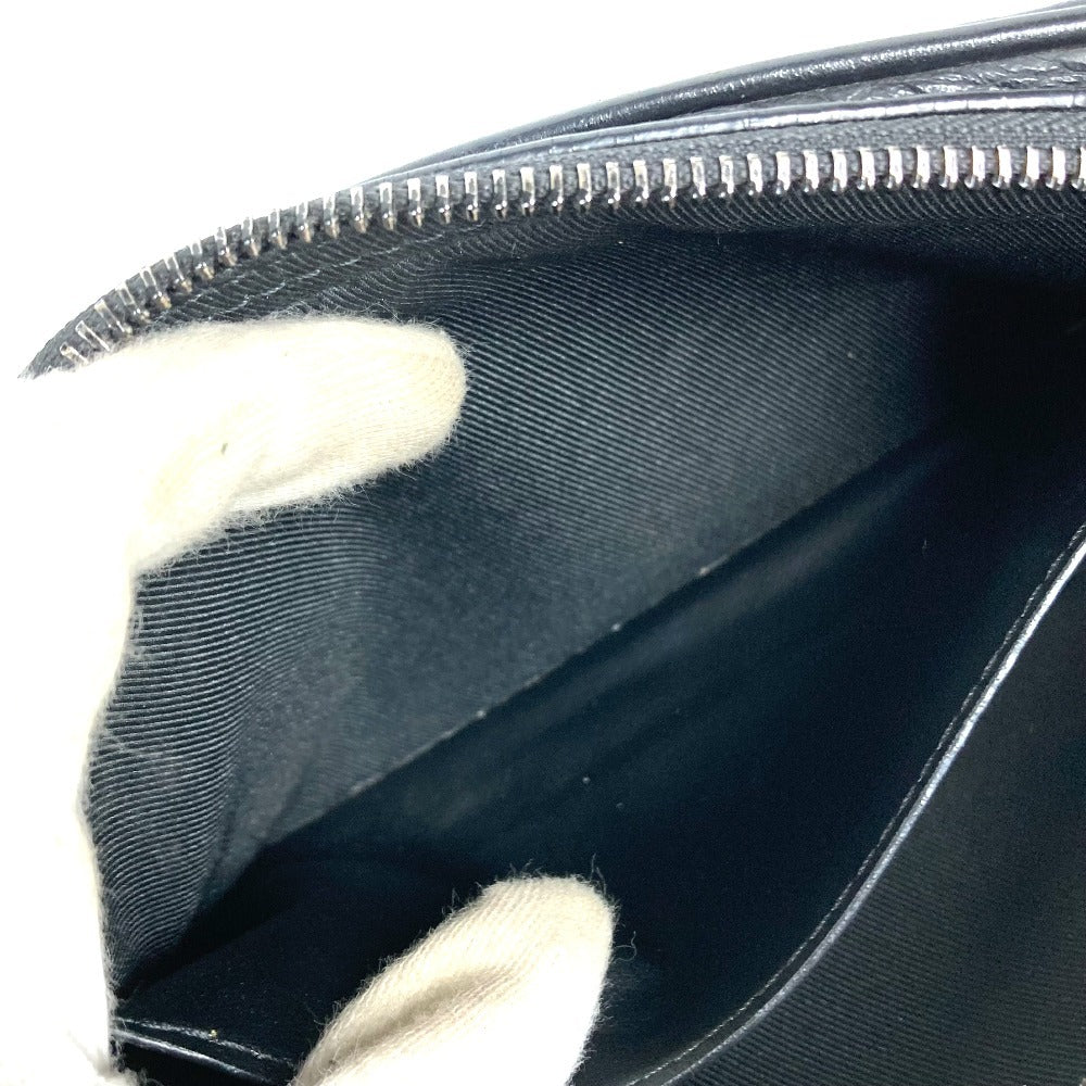 LOUIS VUITTON Clutch bag M55703 Taurillon Clemence Leather black Monogram Taurillon Clemence Chain Pochette Volga