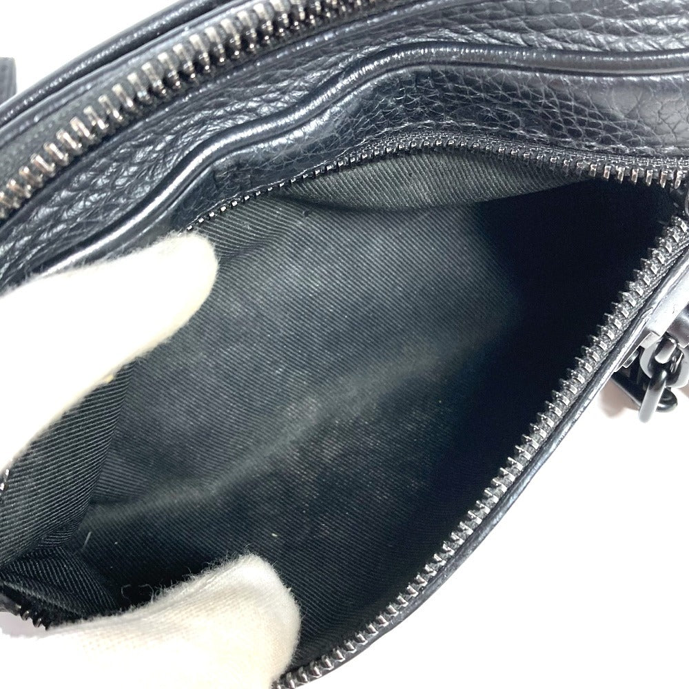 LOUIS VUITTON Clutch bag M55703 Taurillon Clemence Leather black Monogram Taurillon Clemence Chain Pochette Volga