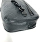 LOUIS VUITTON Clutch bag M55703 Taurillon Clemence Leather black Monogram Taurillon Clemence Chain Pochette Volga