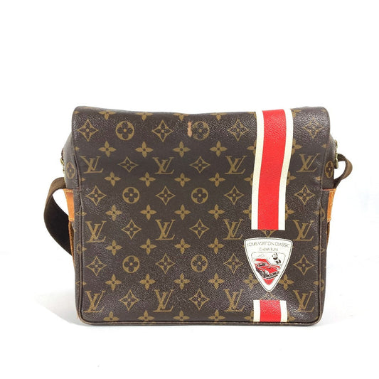 LOUIS VUITTON Shoulder Bag M41431 Monogram canvas Brown Monogram China Line Naviglio 2008 Limited unisex(Unisex) Used Authentic