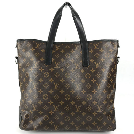 LOUIS VUITTON Shoulder Bag M56708 Monogram macacer canvas Brown Monogram macacer Davis unisex(Unisex) Used Authentic