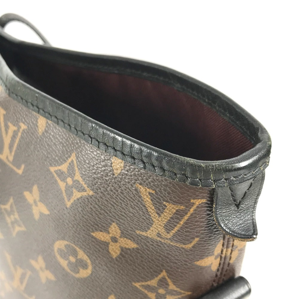 LOUIS VUITTON Shoulder Bag M56708 Monogram macacer canvas Brown Monogram macacer Davis unisex(Unisex) Used Authentic
