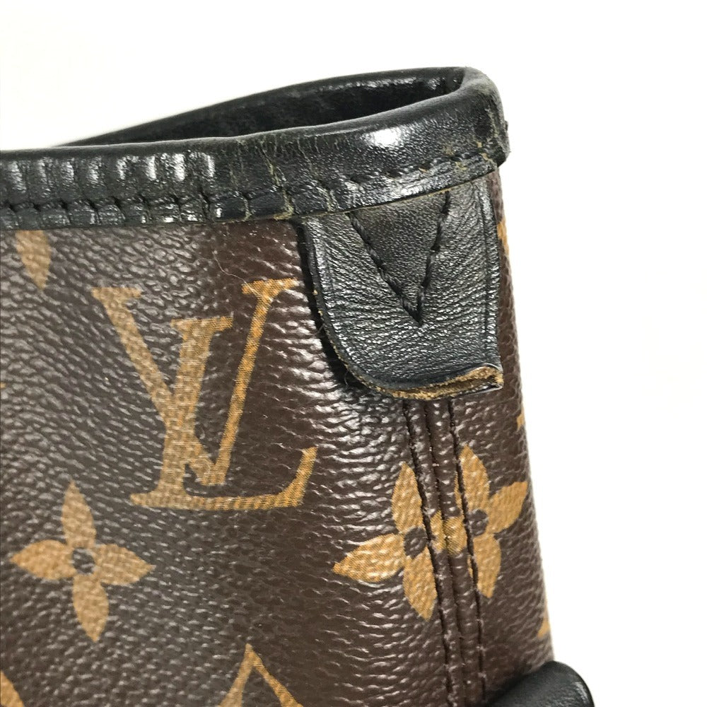 LOUIS VUITTON Shoulder Bag M56708 Monogram macacer canvas Brown Monogram macacer Davis unisex(Unisex) Used Authentic
