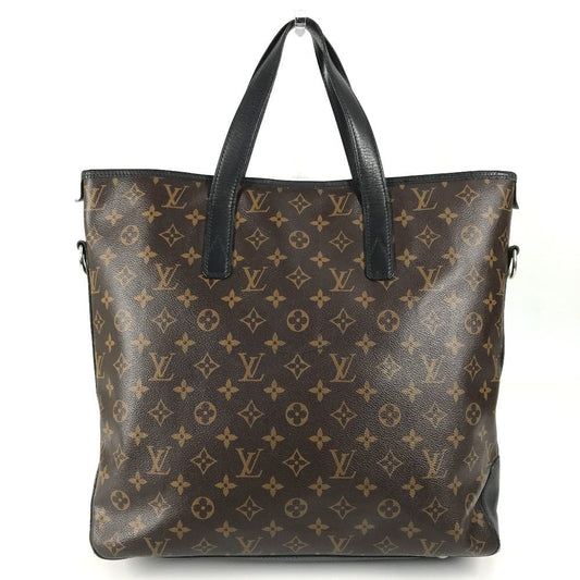 LOUIS VUITTON Shoulder Bag M56708 Monogram macacer canvas Brown Monogram macacer Davis unisex(Unisex) Used Authentic
