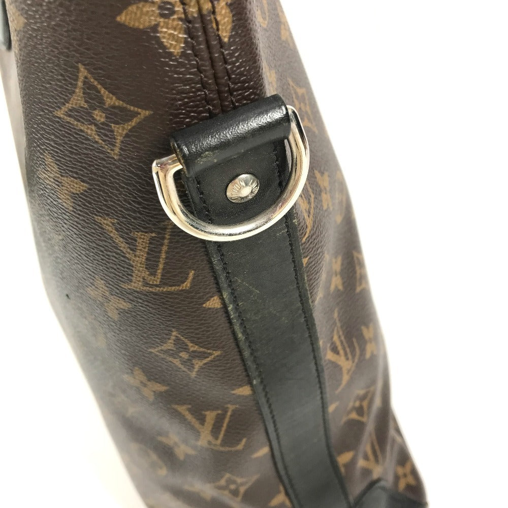 LOUIS VUITTON Shoulder Bag M56708 Monogram macacer canvas Brown Monogram macacer Davis unisex(Unisex) Used Authentic