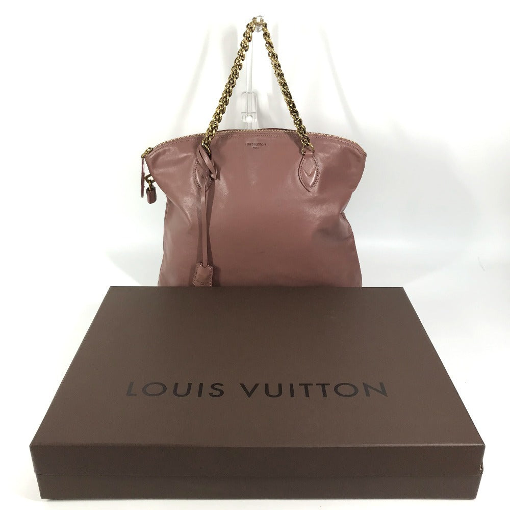 LOUIS VUITTON Shoulder Bag M94358 Calf leather pink Lockit Chain