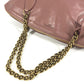 LOUIS VUITTON Shoulder Bag M94358 Calf leather pink Lockit Chain