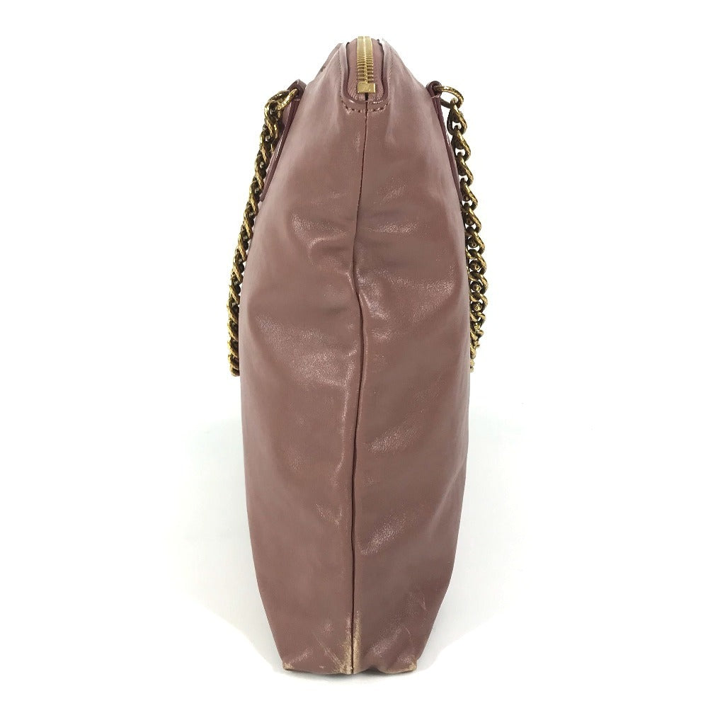 LOUIS VUITTON Shoulder Bag M94358 Calf leather pink Lockit Chain