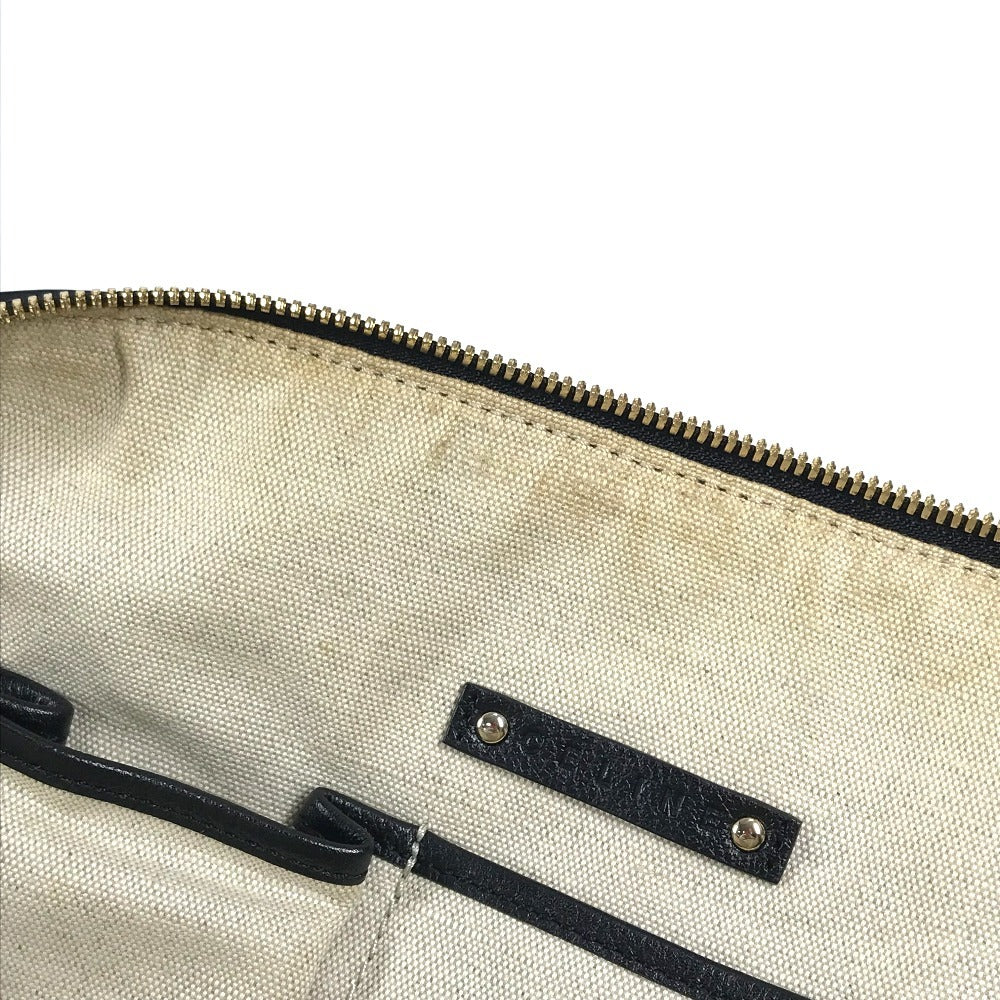 CELINE Handbag PVC / Leather black Sulky logo