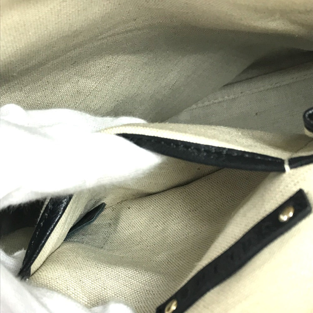 CELINE Handbag PVC / Leather black Sulky logo