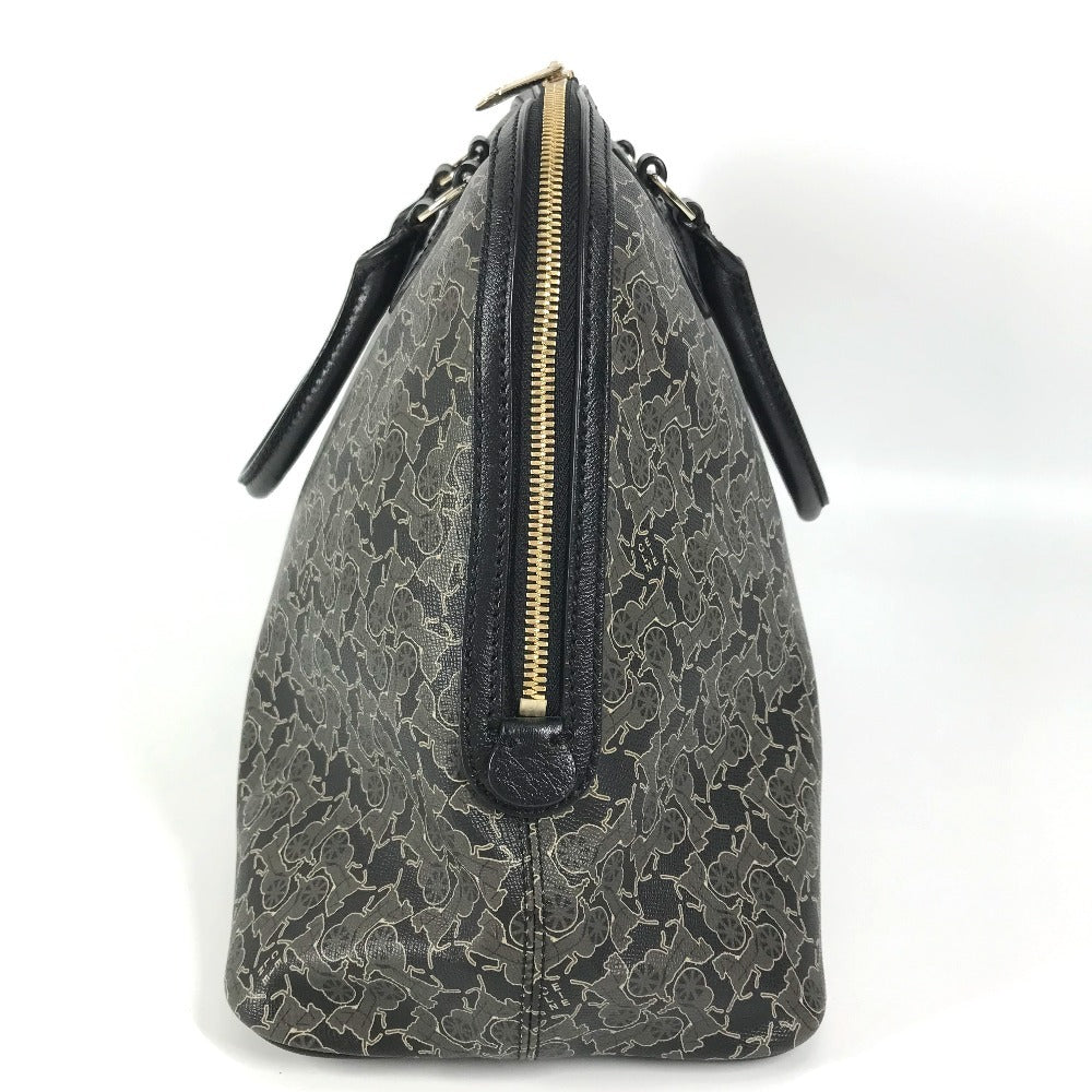 CELINE Handbag PVC / Leather black Sulky logo
