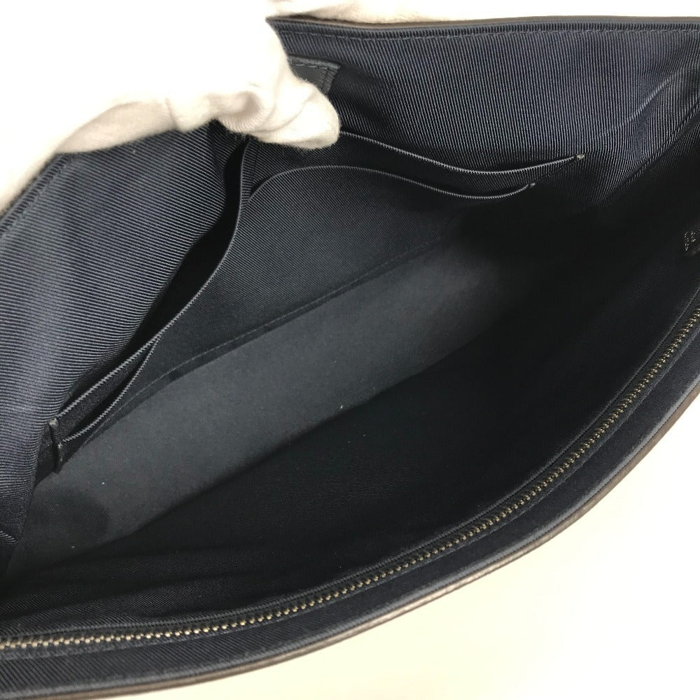 LOUIS VUITTON Shoulder Bag M32624 Taiga Leather Navy Taiga Roman MM