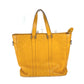 LOUIS VUITTON Tote Bag N41228 Damier Anfini Leather yellow Damier Anfini Tadao
