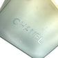 CHANEL Tote Bag rubber green Beach bag logo Women Used Authentic