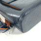 LOUIS VUITTON Shoulder Bag M55125 Monogram mat leather blue Monogram mat Alston