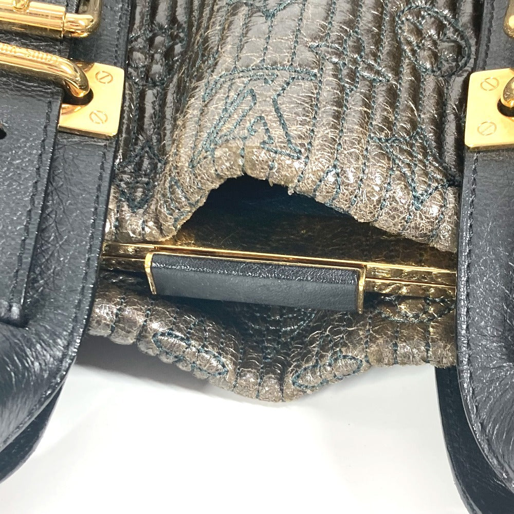 LOUIS VUITTON Shoulder Bag M95595 Monogram motard black Monogram motard Biker