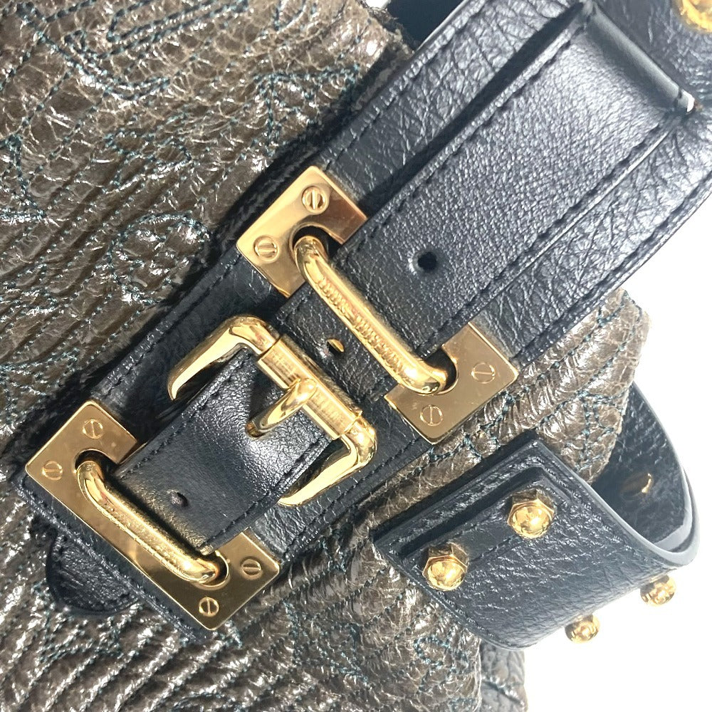 LOUIS VUITTON Shoulder Bag M95595 Monogram motard black Monogram motard Biker