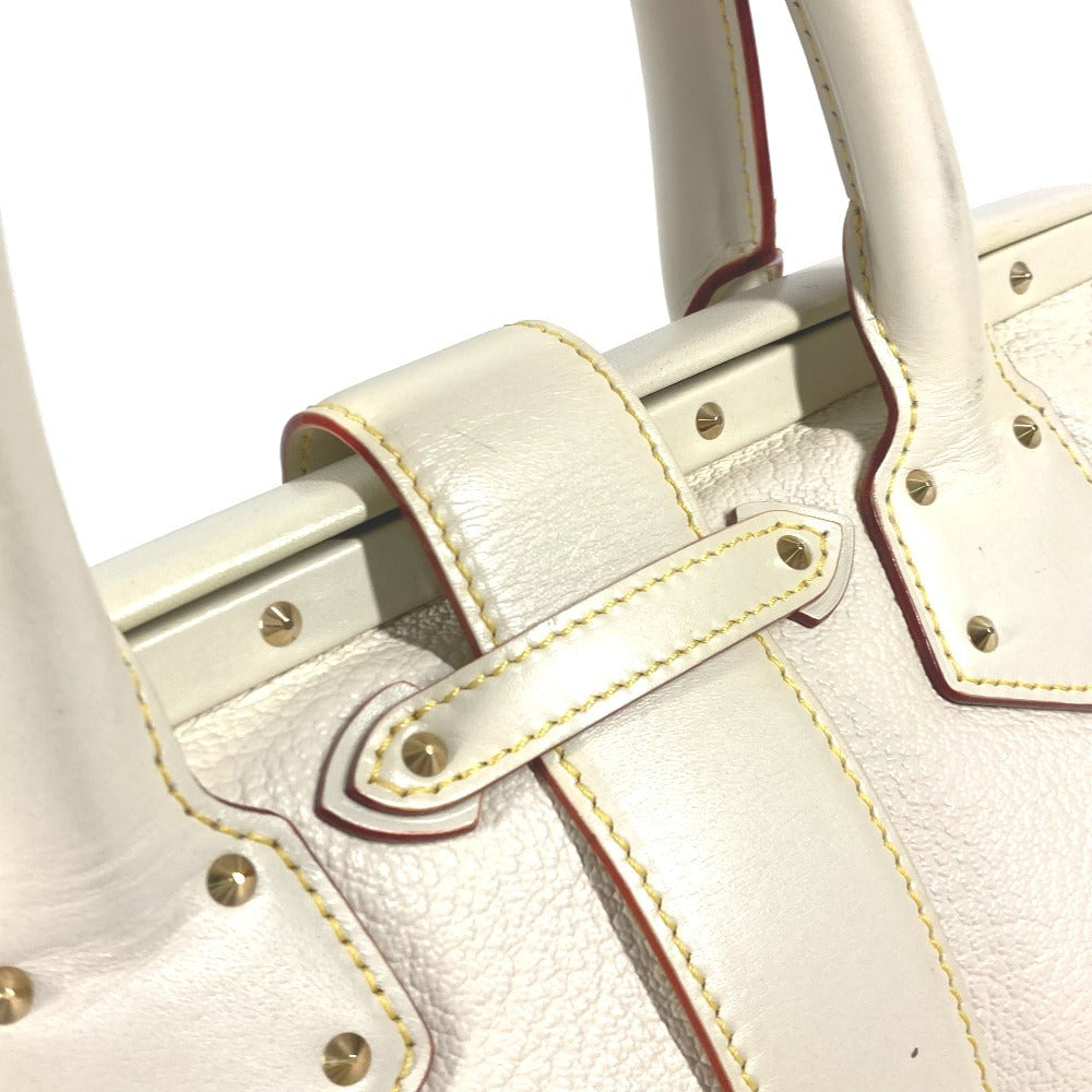 LOUIS VUITTON Handbag M91811 Suhari leather white Suhari Angénieux PM
