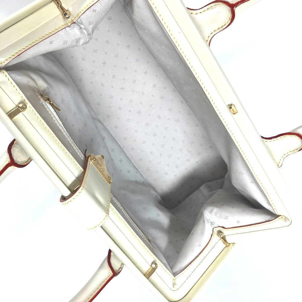 LOUIS VUITTON Handbag M91811 Suhari leather white Suhari Angénieux PM