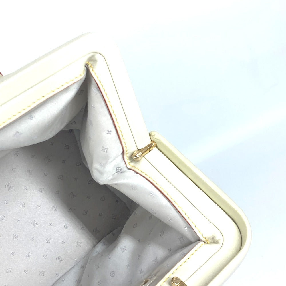 LOUIS VUITTON Handbag M91811 Suhari leather white Suhari Angénieux PM