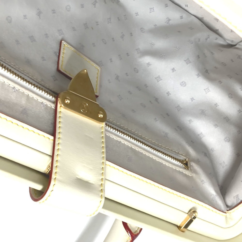 LOUIS VUITTON Handbag M91811 Suhari leather white Suhari Angénieux PM
