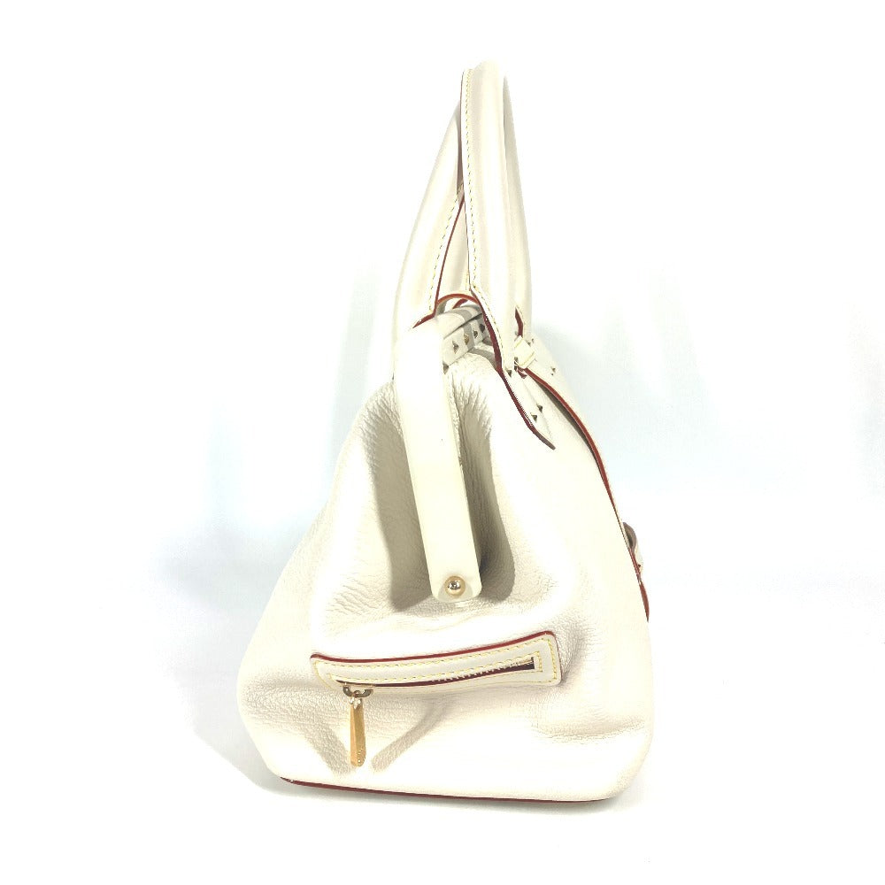 LOUIS VUITTON Handbag M91811 Suhari leather white Suhari Angénieux PM