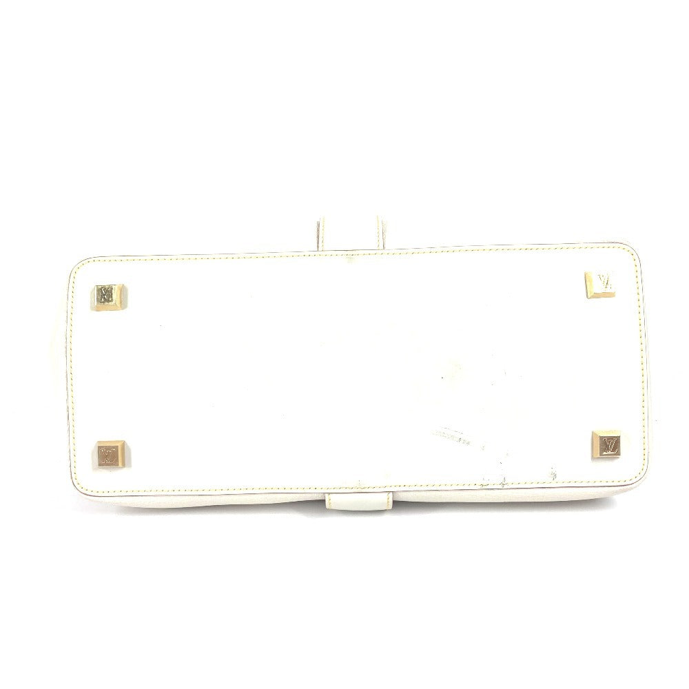 LOUIS VUITTON Handbag M91811 Suhari leather white Suhari Angénieux PM
