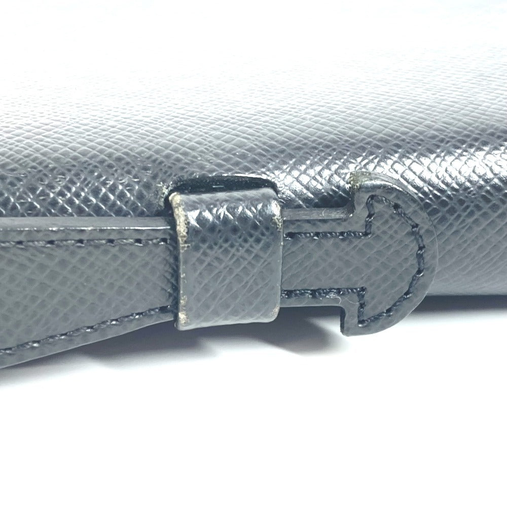 LOUIS VUITTON Clutch bag M32612 Taiga Leather black Taiga Vladimir