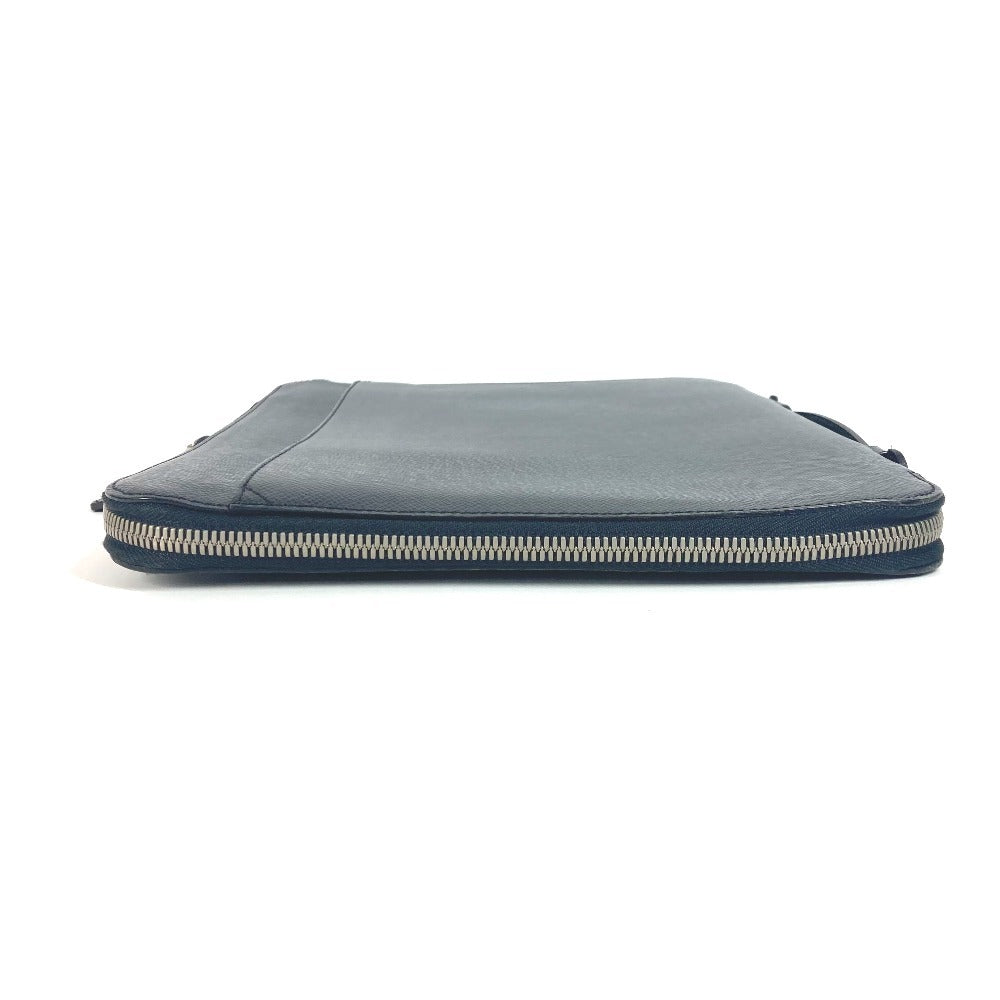 LOUIS VUITTON Clutch bag M32612 Taiga Leather black Taiga Vladimir