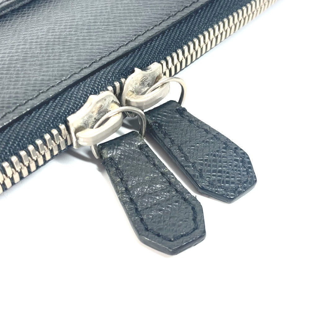 LOUIS VUITTON Clutch bag M32612 Taiga Leather black Taiga Vladimir