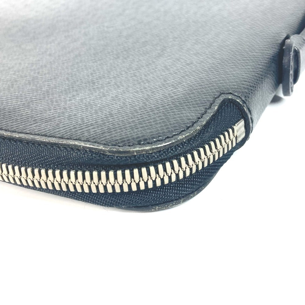LOUIS VUITTON Clutch bag M32612 Taiga Leather black Taiga Vladimir