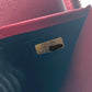 CHANEL Long Wallet Purse leather blue CC COCO Mark logo L-shaped zipper Matelasse quilting